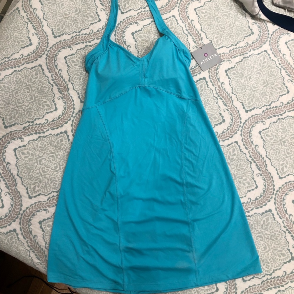 Teal athleta dress